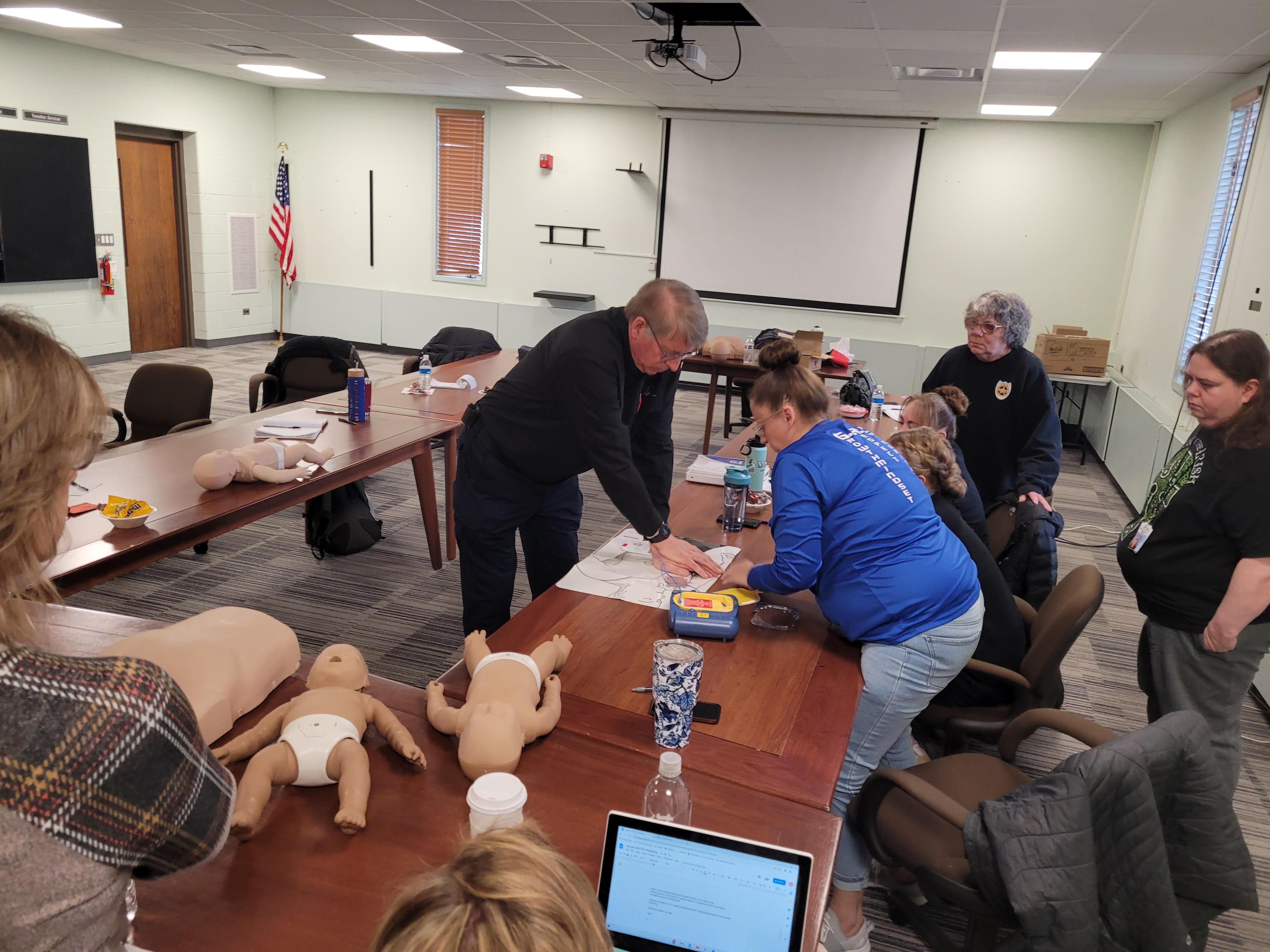 PI-OHI CPR staff training 